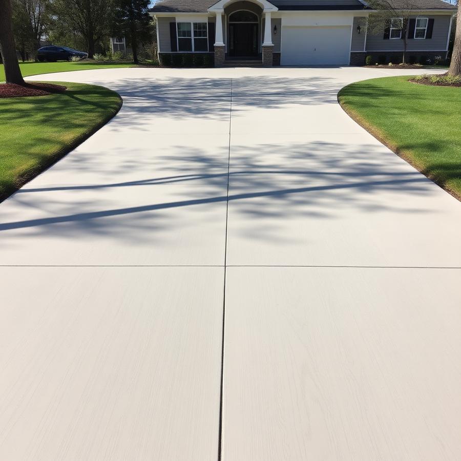 Stamped Concrete Driveway