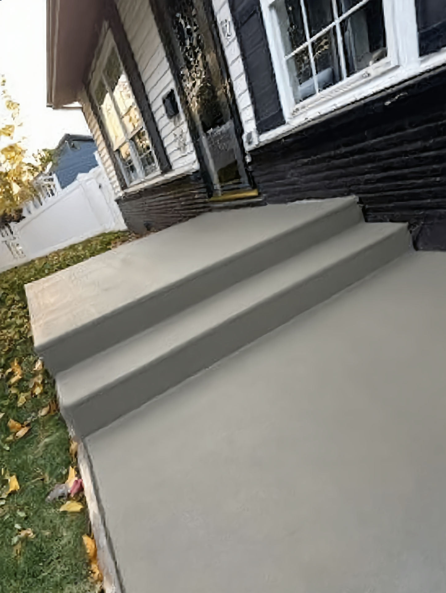 Front Entry Concrete Steps
