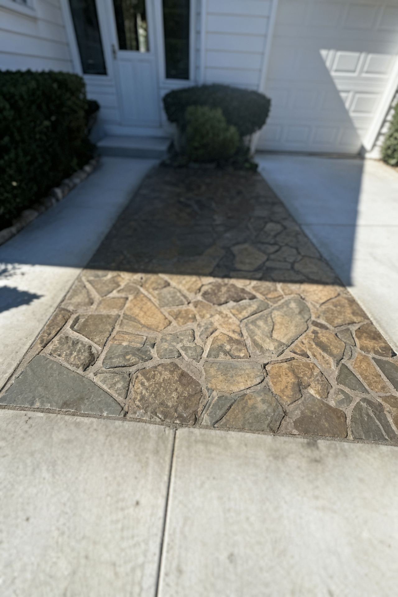 Natural Stone Entry Walk